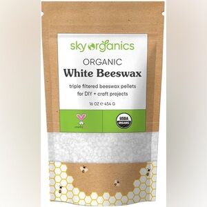 Sky Organics White Beeswax Pellets